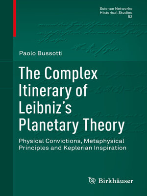 cover image of The Complex Itinerary of Leibniz's Planetary Theory
